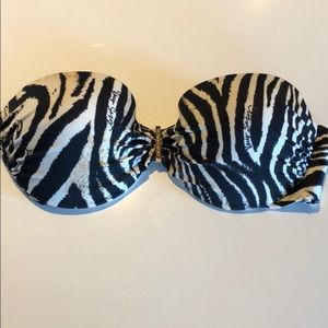 Victoria’s Secret Zebra Print Bikini Top